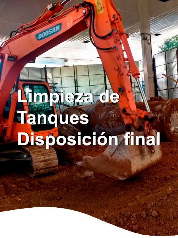 Limpieza de tanques